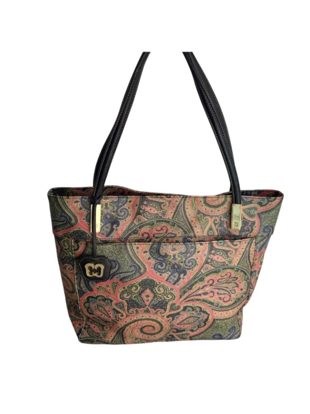Eric Javits New York Paisley Purse Tote Bag - Picture 2 of 16